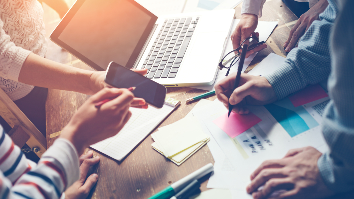 produtos digitais, criação, time