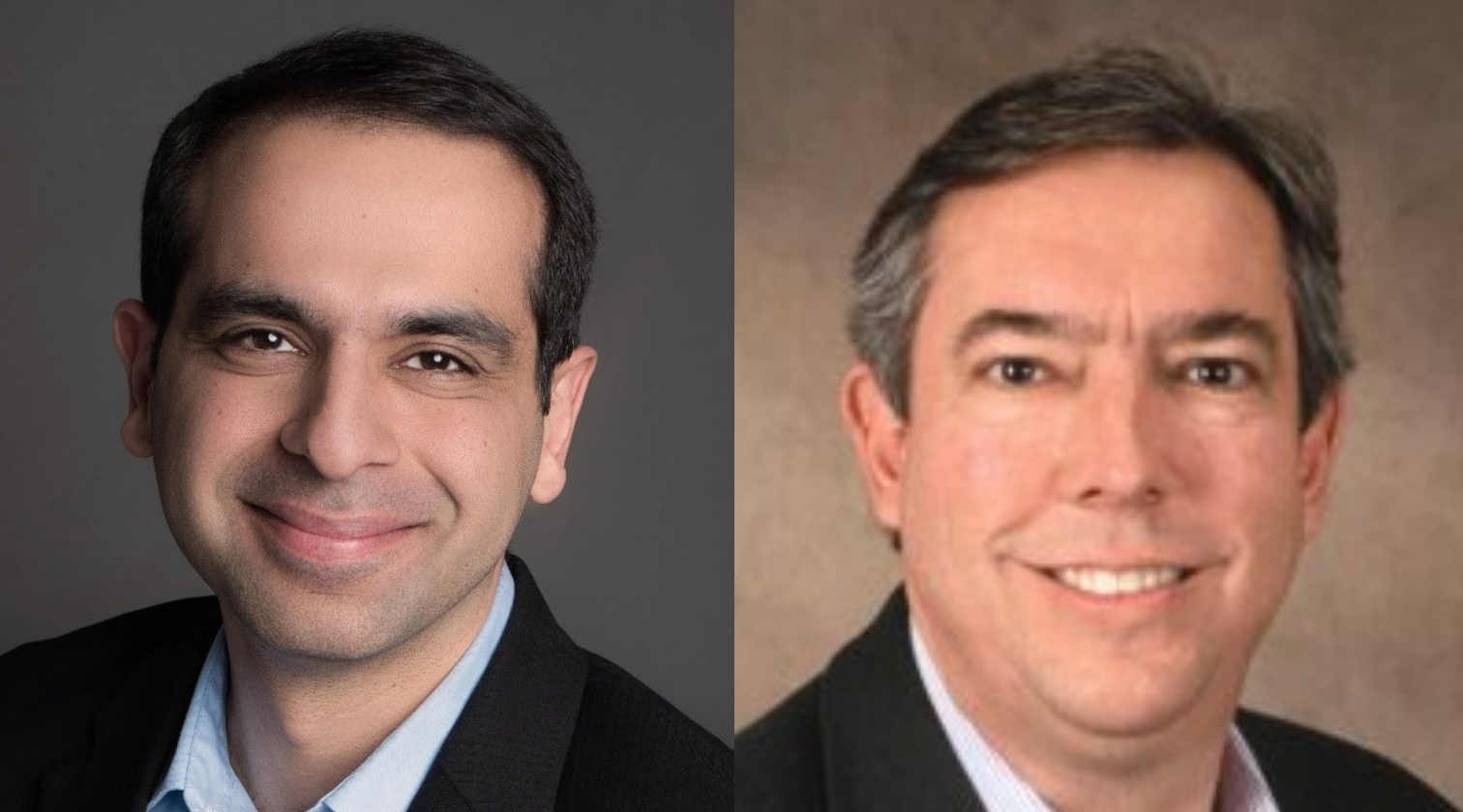 Varun Chhabra, vice-presidente sênior de marketing em cloud, edge e telecom e Rob Emsley, head de marketing de proteção de dados da Dell Technologies