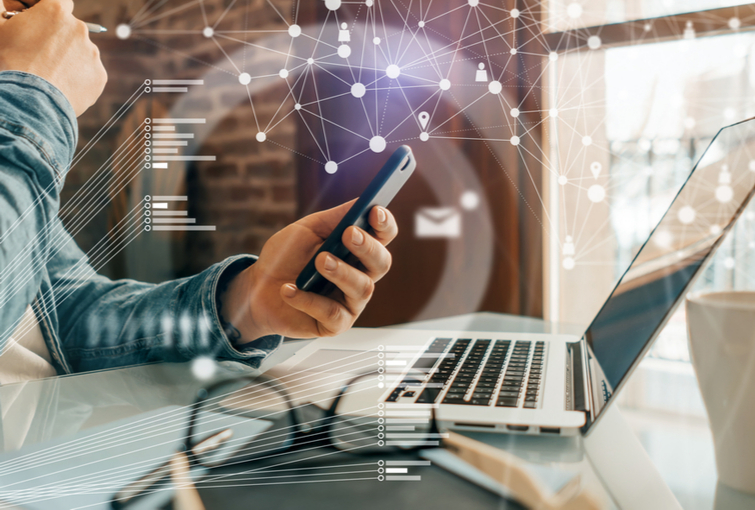 informação, celular, notebook, laptop