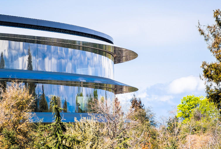 apple campus futuro do trabalho
