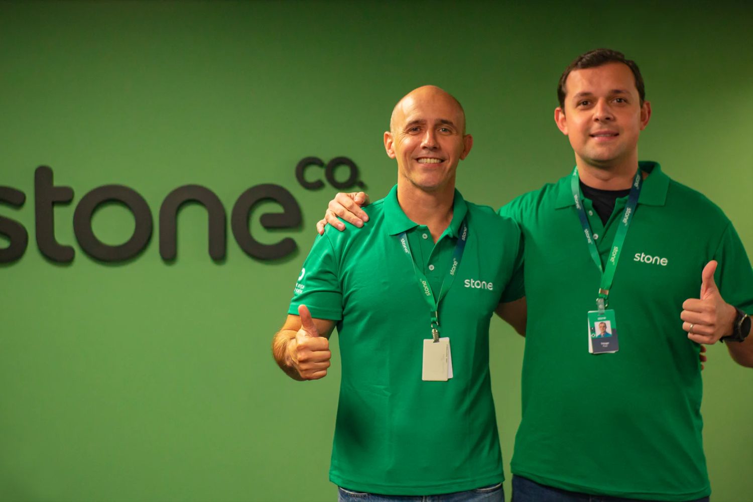 Pedro Zinner, novo CEO da Stone, e Thiago Piau, ex-CEO