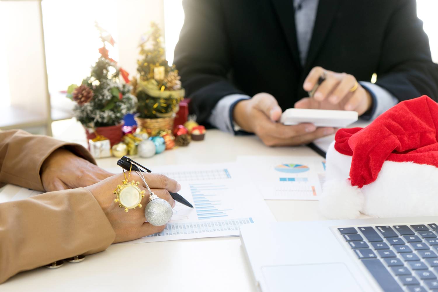 natal, festas, festa da firma, escritório