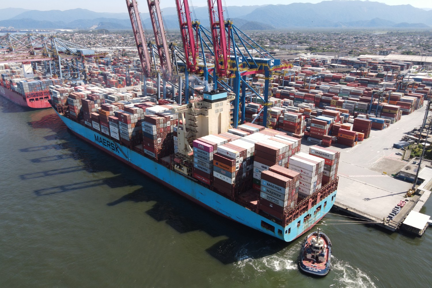 santos brasil, porto de santos