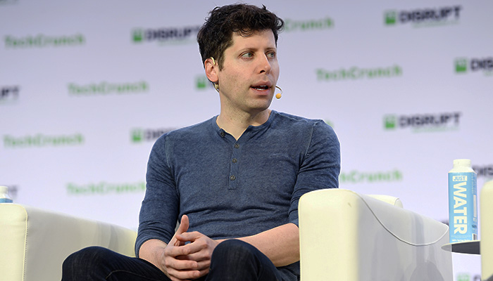 Sam Altman, CEO da OpenAI, disse estar “um pouco assustado” com a inteligência artificial – Foto: Steve Jennings / Creative Commons