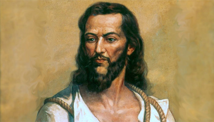 Imagem artística de Tiradentes, criada por Oscar Pereira da Silva - Foto: Acervo do Museu Paulista da USP / Creative Commons