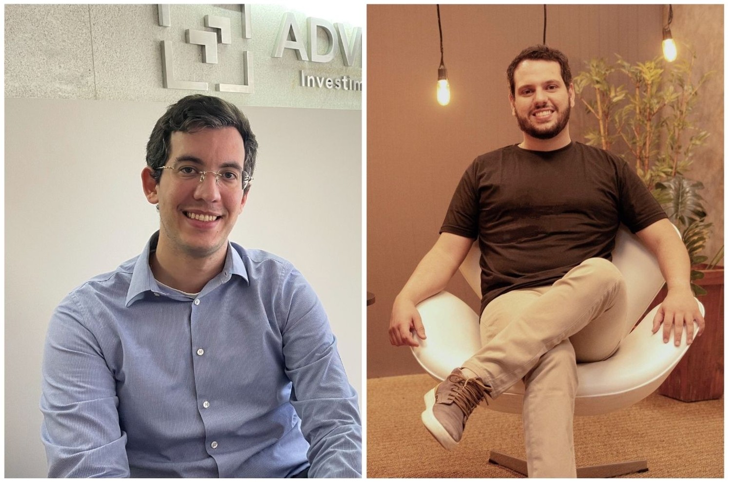 Alexandre Cracovsky e Raphael Augusto, líderes da Advisia Investimentos. Imagem: Divulgação