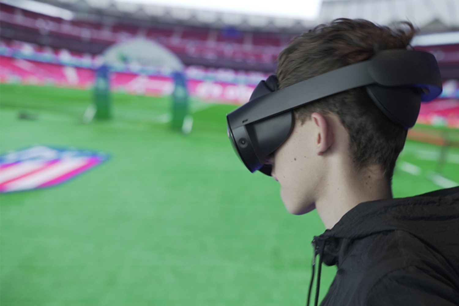 5G, VR, Atlético de Madrid, futebol