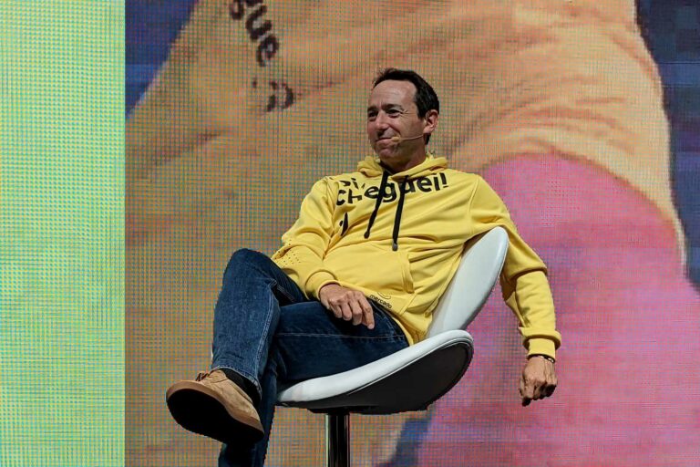 Marcos Galperin, CEO do Mercado Livre, durante coletiva de imprensa no Mercado Livre Experience, em São Paulo