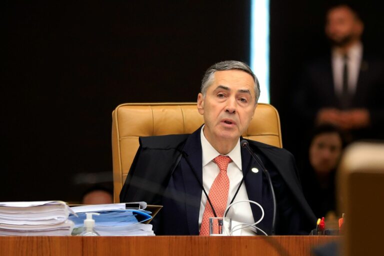 O ministro Luís Roberto Barroso do Supremo Tribunal Federal (STF) Imagem Rosinei Coutinho SCO STF big techs