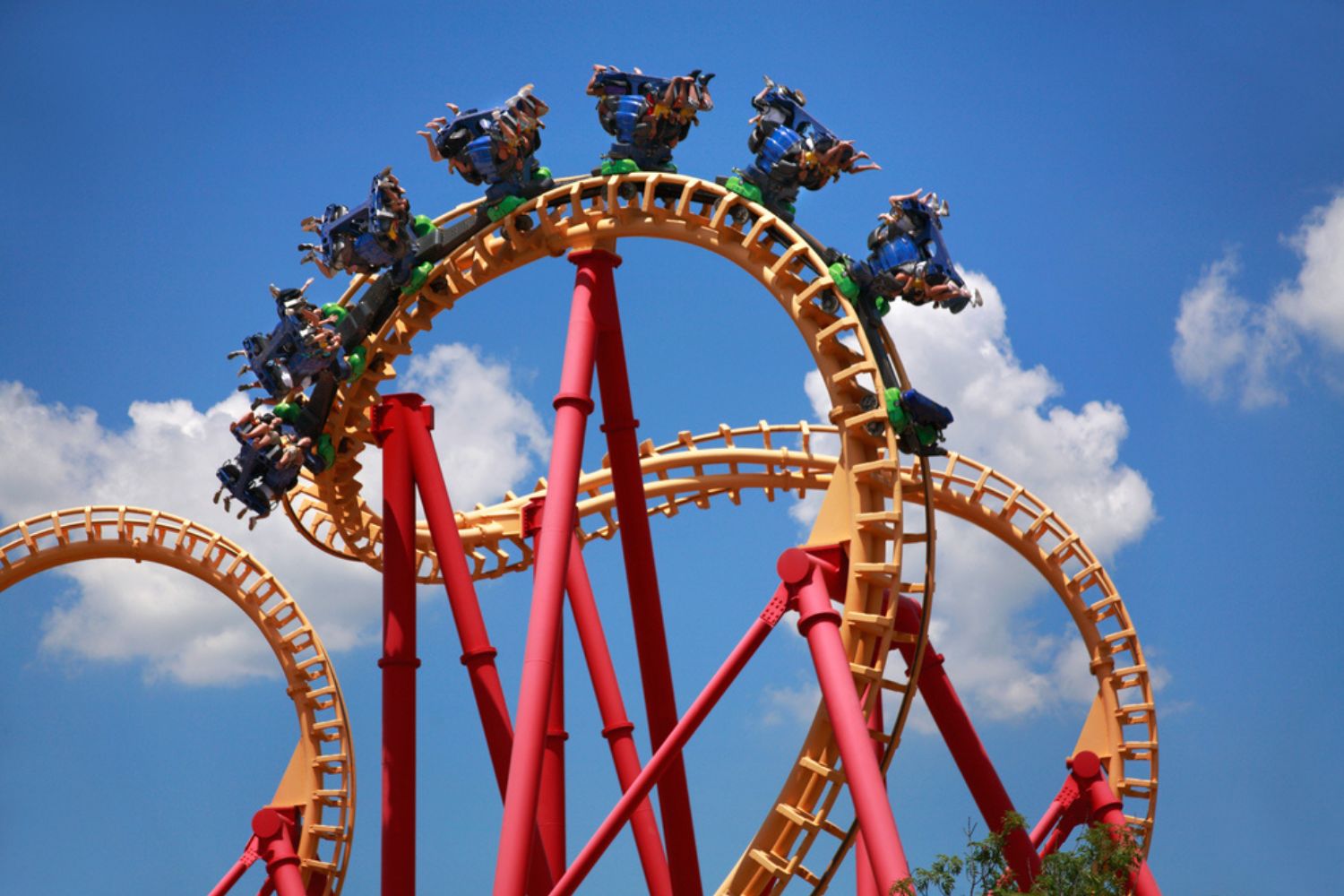 montanha russa