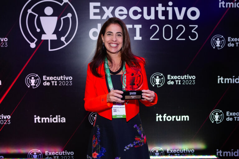 Adriana Aroulho, presidente da SAP Brasil, durante o IT Forum Salvador (Imagem: GN2 Conteúdo)