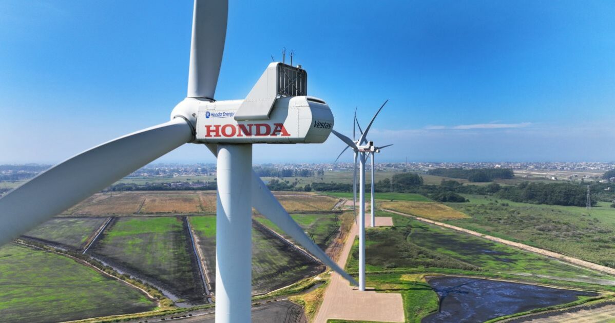 honda, honda energy, energia eólica