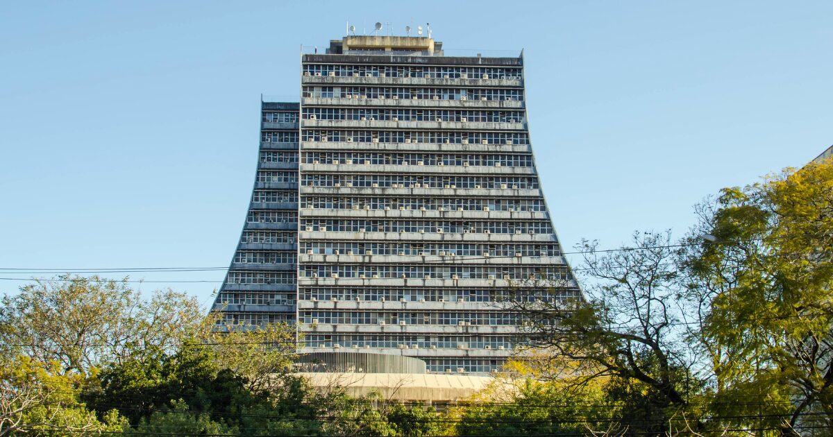 Sede da Procergs, no Rio Grande do Sul