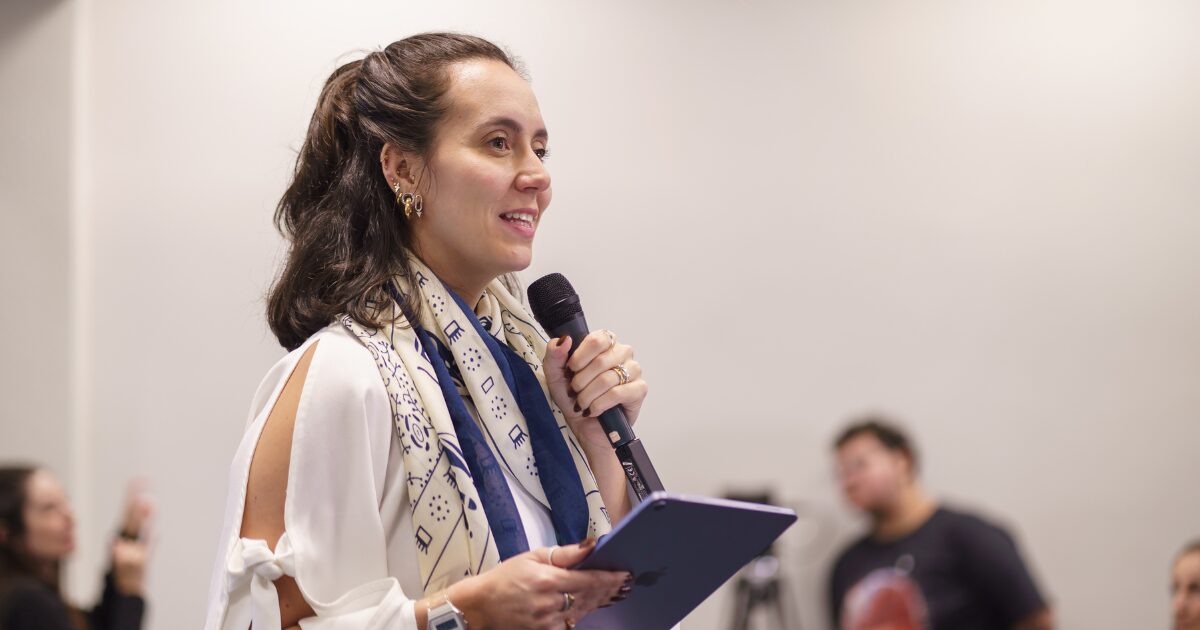 Camila Achutti, do W20. Créditos: Felipe Roehe