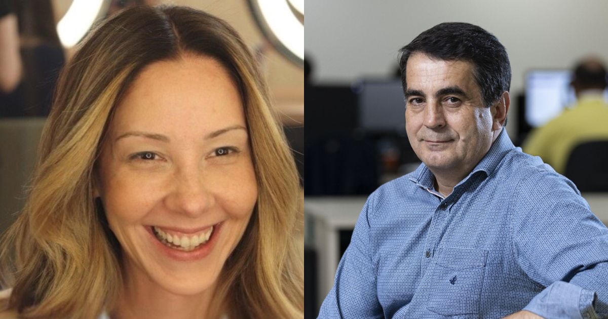 Rita de Cassia Piciura e Reinaldo Sima participarão de painel no IT Forum Praia do Forte Fotos: Divulgação