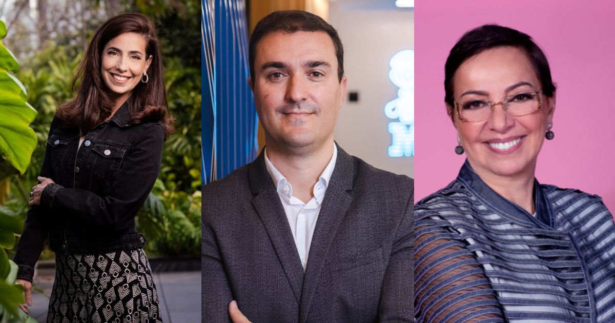 Adriana Aroulho, Marcelo Braga e Tania Cosentino Fotos: Divulgação