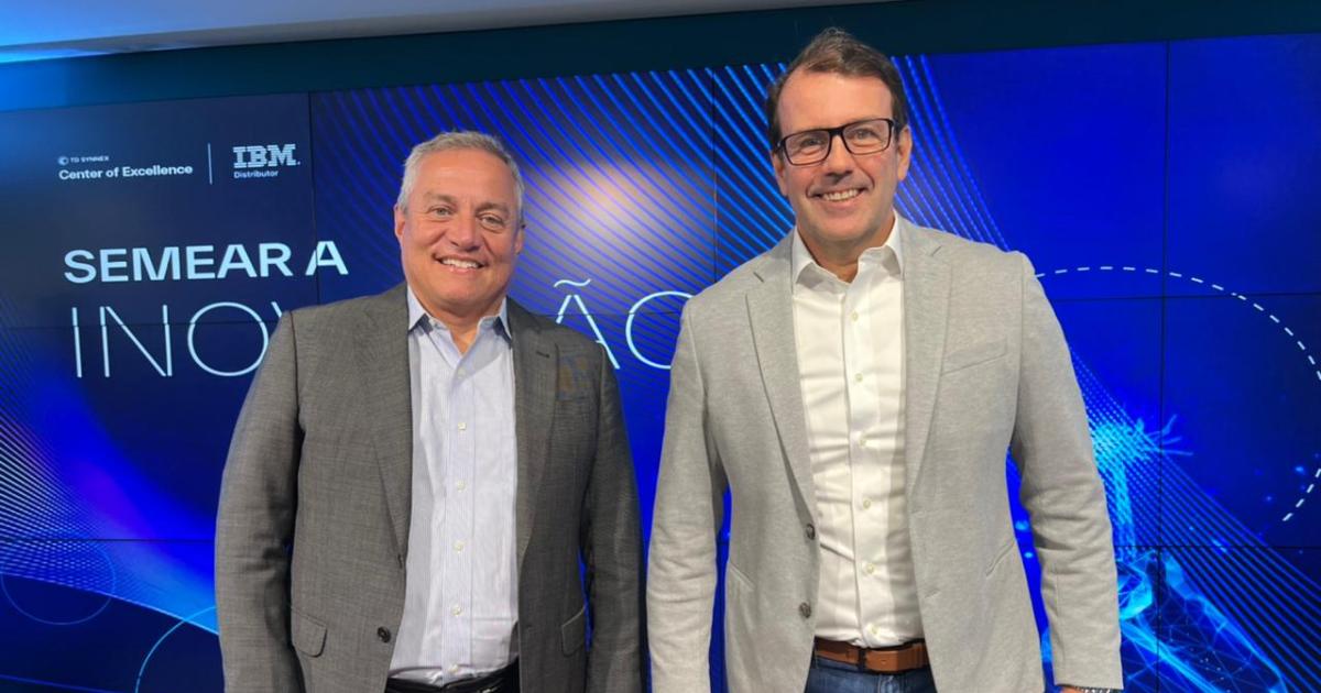 Otávio Lazarini, TD Synnex, Tonny Martins IBM