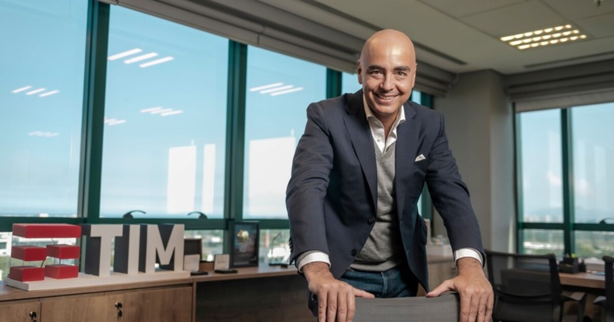 Alberto Griselli, CEO da TIM Brasil. Imagem: divulgação