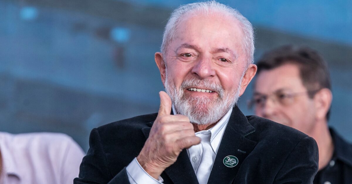 Lula, presidente do Brasil. celular seguro, governo