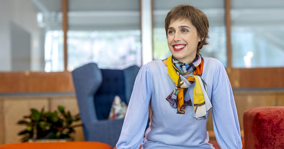 Joelle Pineau, vice-presidente de pesquisa em inteligência artificial (IA) da Meta. Imagem: Meta