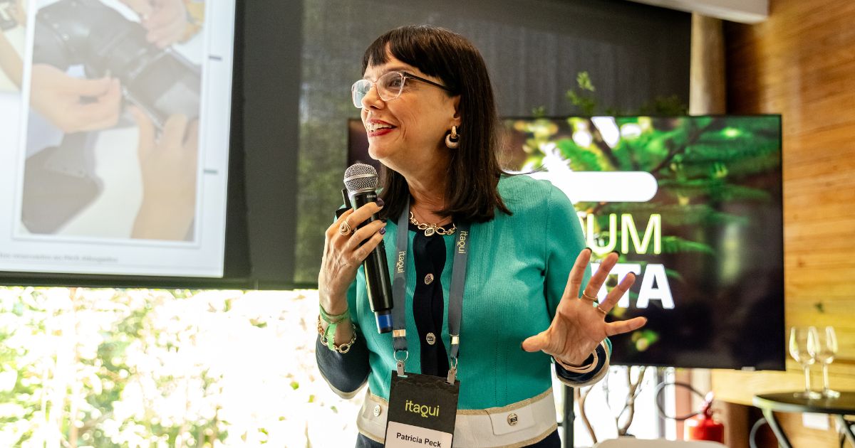 Patrícia Peck durante o IT Forum Na Mata