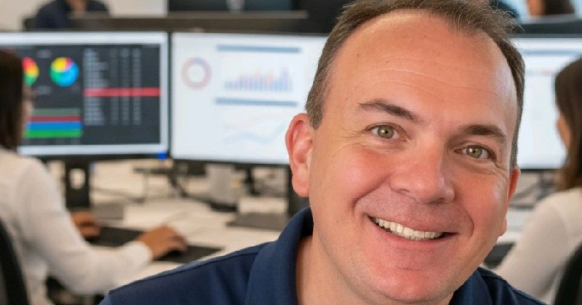 A imagem mostra um ambiente corporativo com várias pessoas trabalhando em frente a monitores. No fundo, as telas exibem gráficos coloridos, tabelas e indicadores de desempenho, sugerindo atividades relacionadas a análise de dados, monitoramento ou operações financeiras. O cenário é organizado, com disposição típica de um escritório moderno, incluindo múltiplas estações de trabalho e iluminação adequada para um espaço profissional. A presença de gráficos e dashboards reforça a ideia de um ambiente orientado por métricas e tecnologia. (CCS Tecnologia)